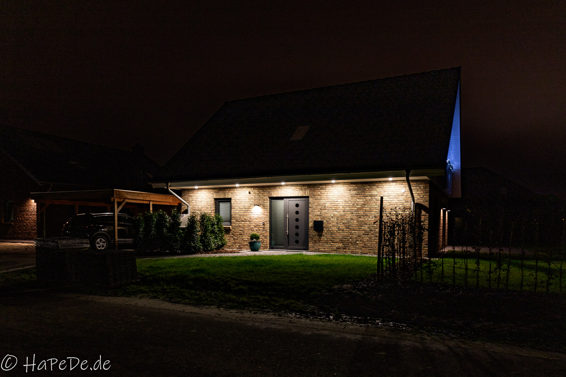 Haus bei Nacht